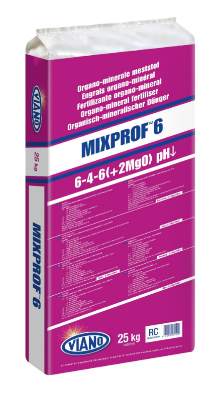 Mixprof 6 pH low- savanyú talajt kedvelőknek, 6 m3 talaj preparálás, 25 kg=250 m