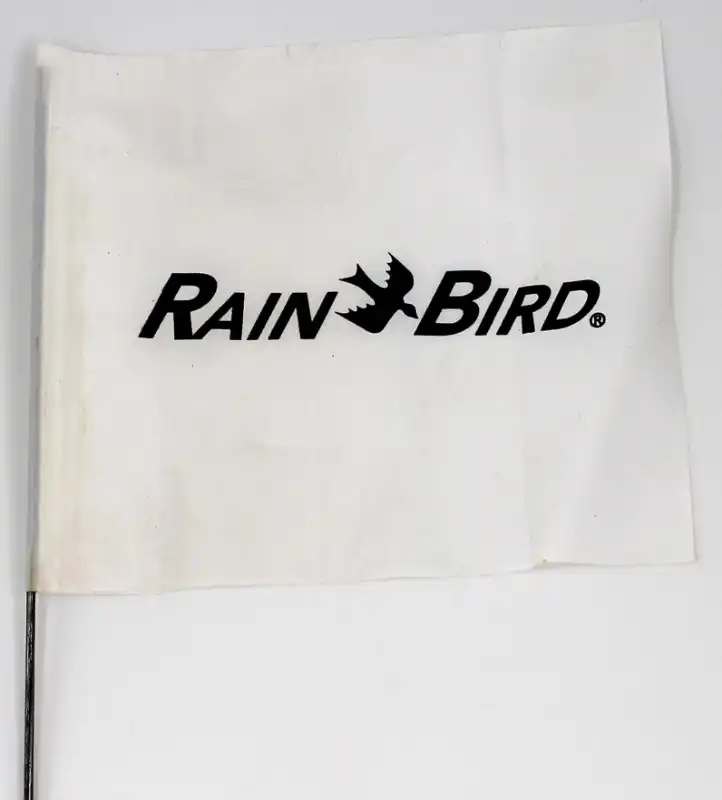 Rain Bird Színes zászló, Fehér